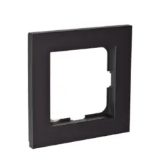 Elko Plus ramme 1-hull sort