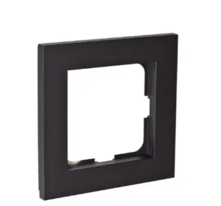 Elko Plus ramme 1-hull sort 