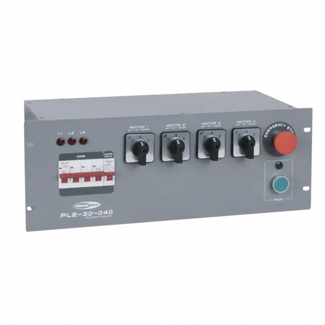 Showgear PLE-30-040 4-Channel Direct Control Chain Hoist Controller 