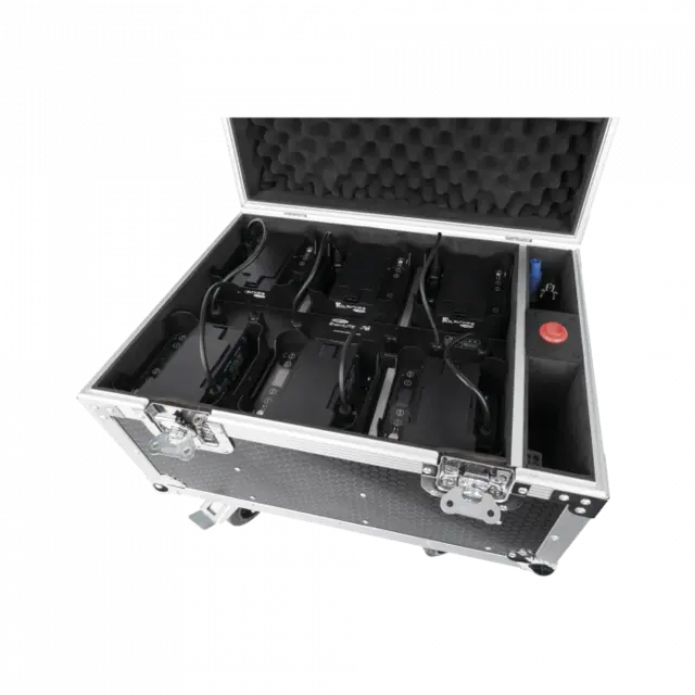 Showtec EventLITE 4/10 Q6 Set Flight Case incl. 6x EventLITE 4/10 Q6 