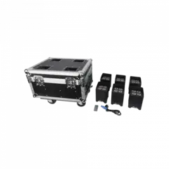 Showtec EventLITE 4/10 Q6 Set Flight Case incl. 6x EventLITE 4/10 Q6