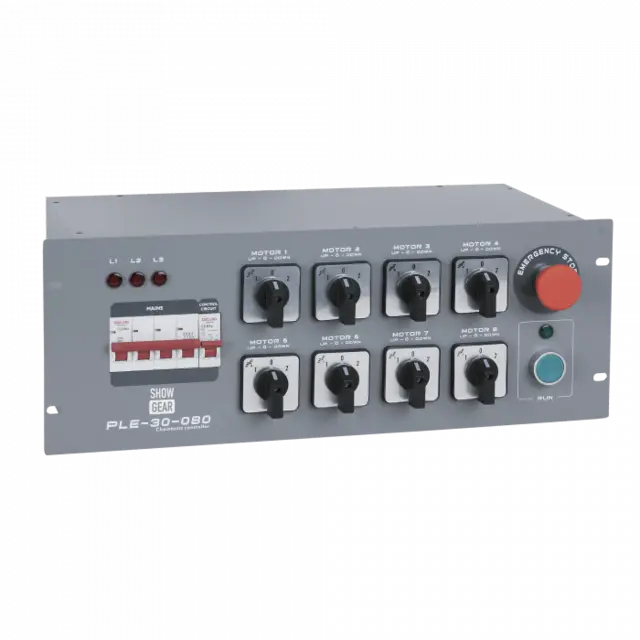 Showgear PLE-30-080 8-Channel Direct Control Chain Hoist Controller 