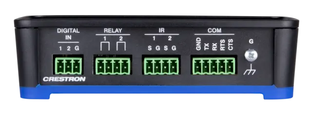 Crestron RMC4 Prosessor 4-serie PoE, DIN montert 