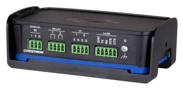 Crestron RMC4 Prosessor 4-serie PoE, DIN montert 