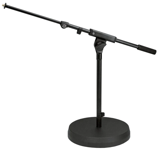 K&M 25960 Microphone stand large round base m/galge 