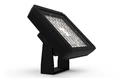 CLS Quartz DMX ColorFlow, black IP67, RGBW 4000K 12x46° (elliptical)