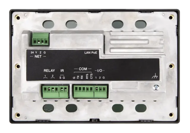 Crestron MPC3-302-B Prosessor 3-serie Bryterpanel Innfelt vegg, PoE, Sort 