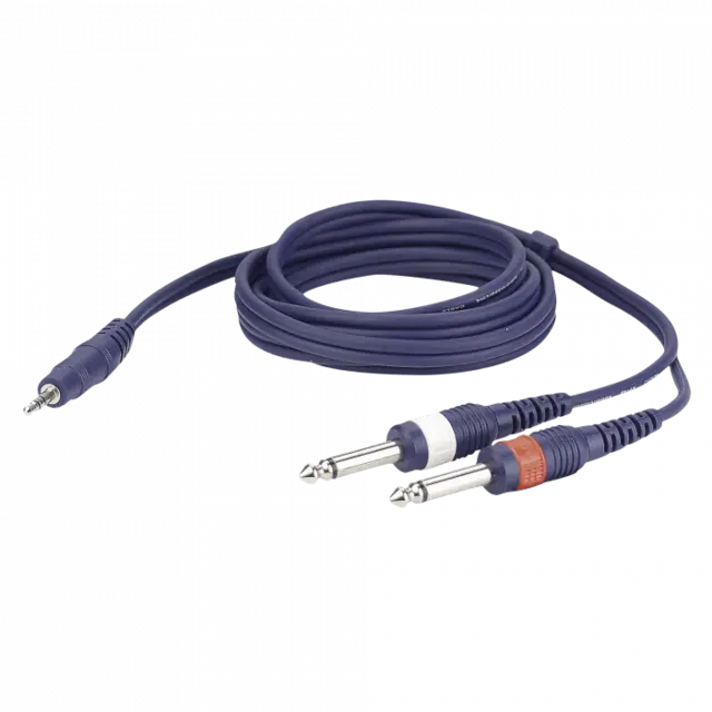 DAP FL31 - stereo mini-jack to 2 mono Jack L/R 1,5m 