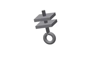 LMT-MEK Teppeskinne Mekanisk Endstopp til 403-1001