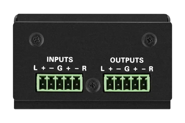 Crestron DM-NAX-AUD-IO Audio-over-IP Balanced/Unbalanced Line-Level Audio 