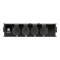 Showgear Powerport 4 x Schuko Power Pro True