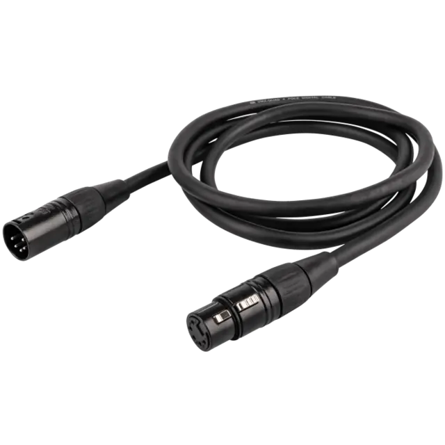 DAP FL86 DMX/AES-EBU kabel 5-pin 1,5m 