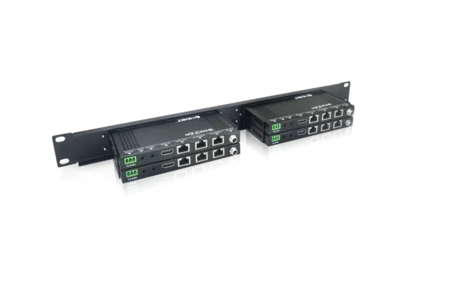Stoltzen RackMount 4 Units 1U For 4x SlimExtendere fra Stoltzen 