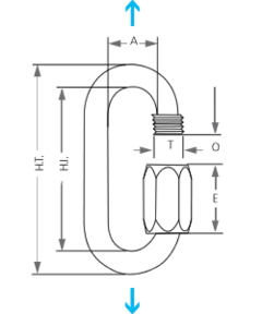 Quick-Link MRNZ 10mm Original Maillon Rapide 