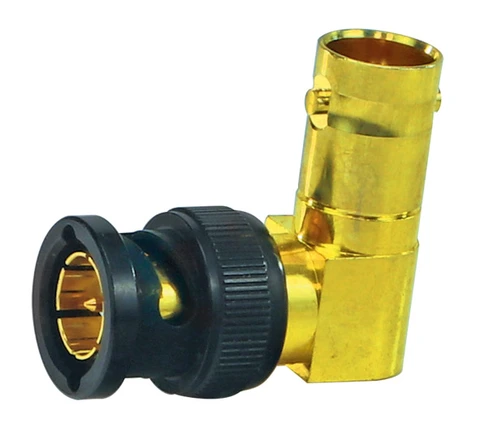 OAX CONNS 10-520-W66 BNC 12G UHD Female to BNC 12G UHD male adapter, 75 ohm 