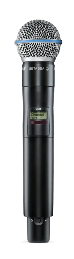 Shure AD2 Handheld Transmitter Beta58 (470-636MHz)
