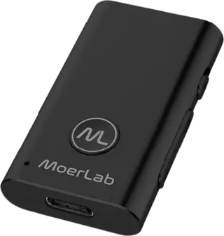 MOERLAB MoerDuo Plus Auracast reciever Bluetooth 5.3, High power version 