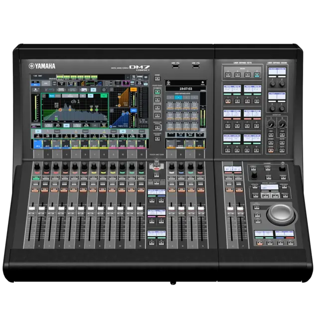 YAMAHA DM7 Control Expansion 4 fader, 16 keys, 4 knobs, jog 