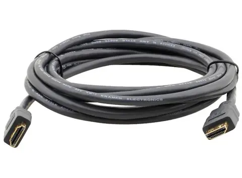 Kramer HDMI High-Speed HEC - 0,9 m Flex HDMI Kabel m/Ethernet 30AWG Sort 4K 