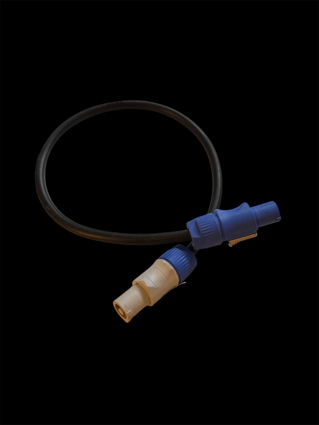 DAP Link kabel  Powercon  M/F 70cm 