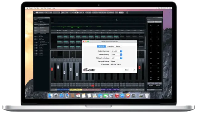 Audinate DVS (Transfer) Dante Soundcard Transferable License Token Dante 