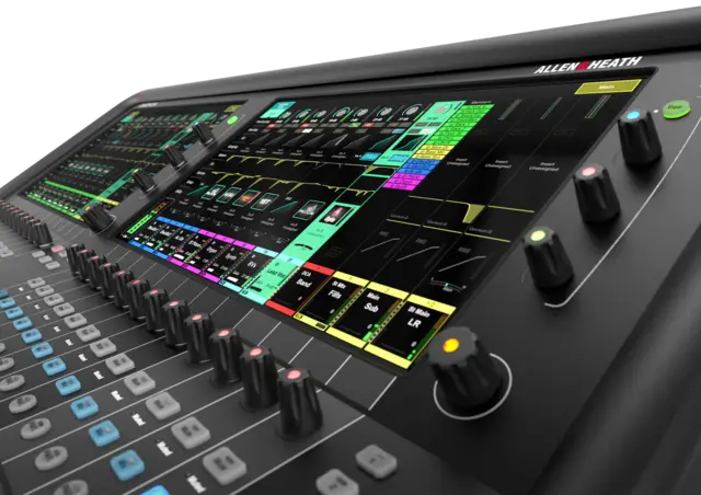 A&H Avantis 64ch 42-bus digital mixer 96kHz, 12 Mic/Line in 