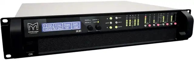 Martin Audio IK81-DANTE IKON Series class D powerplants 