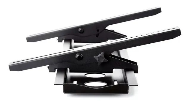 EDBAK Veggfeste TWB2 65-86" -6/11° tilt VESA 800x400 | 80Kg | Svart 