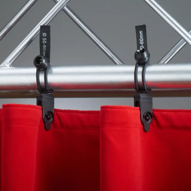 Gerriets G-QUICK 2.0 for flying bars Ø 50-60 mm Black 