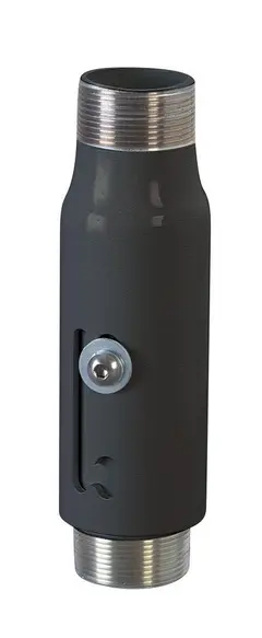 Chief Søyle 15 - 23 cm Sort Justerbar lengde