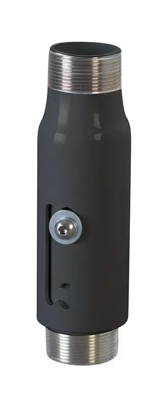 Chief Søyle 15 - 23 cm Sort Justerbar lengde 