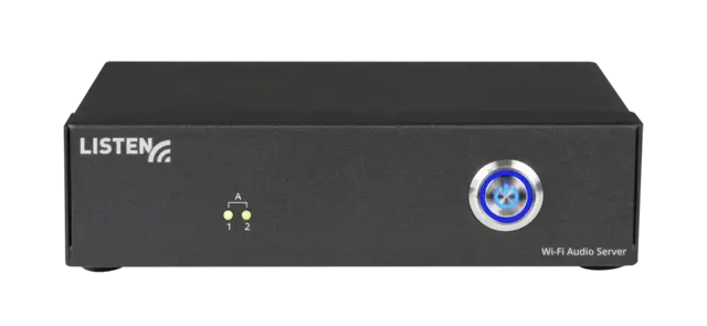 ListenWIFI LW-110 2 Channel Wi-Fi Audio Server 