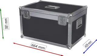 Capro Flight for Martin Jem ZR35 Røykmaskin, med og uten