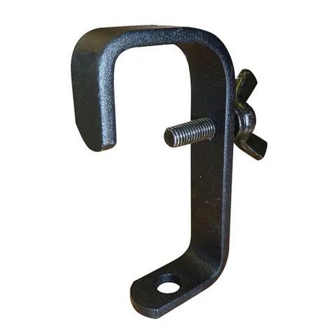 Doughty T20101 Hook Clamp (25 X 6 Flat) 50mm Standard (Black)