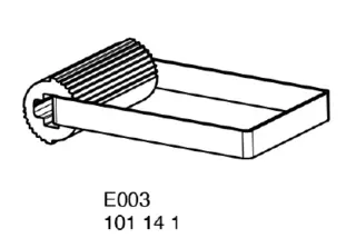 Nivtec. eccenter with lever, complete 