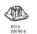 Nivtec swivel base plate for levelling legs with ball bearin(257) 