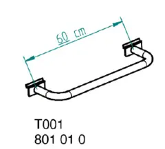 Nivtec pushing handle for use with wheel sets 