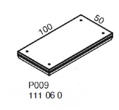 Nivtec platform  100cm x 50cm 
