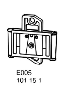 Nivtec plastic parts for ''Klick-Klack'' for 2m side 
