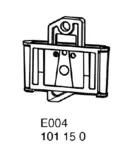Nivtec plastic parts for ''Klick-Klack'' for 1m side 