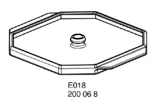 Nivtec floor protector for scaffold spindle 