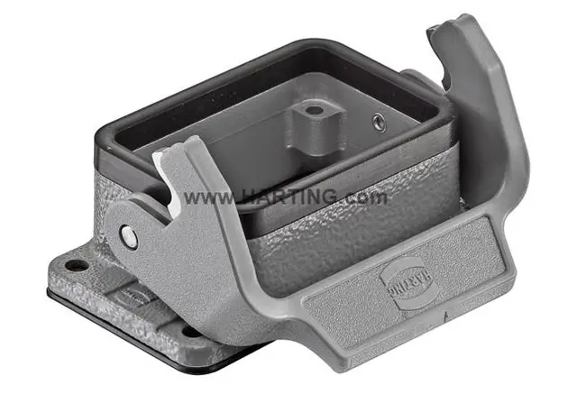 Harting HAN 6B-HBM-SL Bulkhead mounted housing, Size 6B 