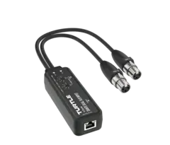 Turtle AV Dante Dual XLR Input Adapter