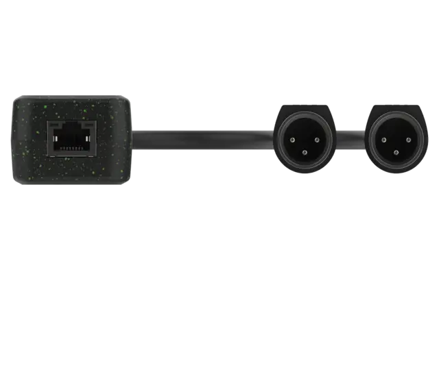 Turtle AV Dante Dual XLR Output Adapter 