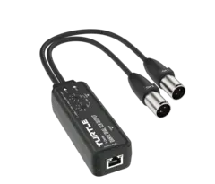 Turtle AV Dante Dual XLR Output Adapter