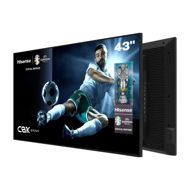 Hisense 43" 24/7 UHD 4K 500 nits Haze 25% | Wireless share | Android 11 