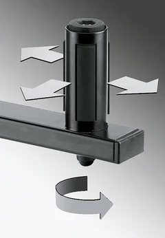 K&amp;M 24110 Høyttaler veggfeste, tiltbart.