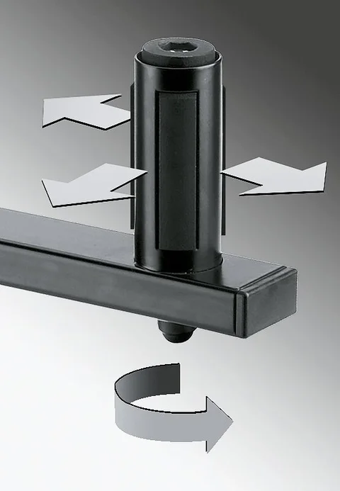 K&M 24110 Høyttaler veggfeste, tiltbart. 