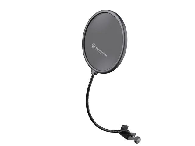 K&M 23966 Popfilter, sort, 200 mm 