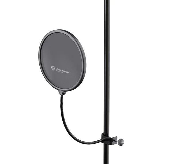 K&M 23966 Popfilter, sort, 200 mm 